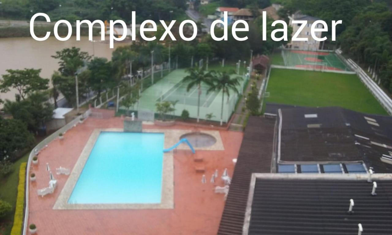 Flat Cavalinho Branco Com Piscina Aquecida 11M - 5 Min Da Praca Aparthotel Águas de Lindóia Bagian luar foto